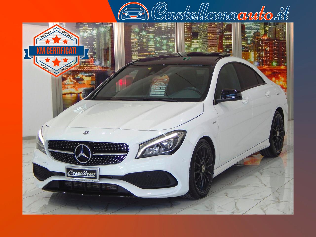 Mercedes-benz CLA 220 d Premium AMG 4matic Aut TETTO-NAVI-PELLE-PARK-LED