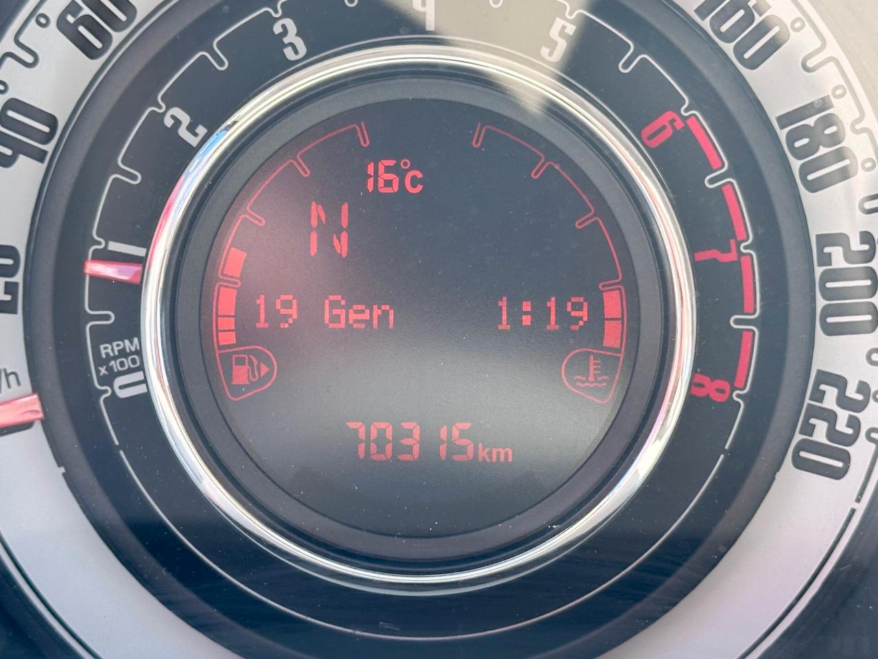 Fiat 500 1.2 Lounge AUTOMATICA
