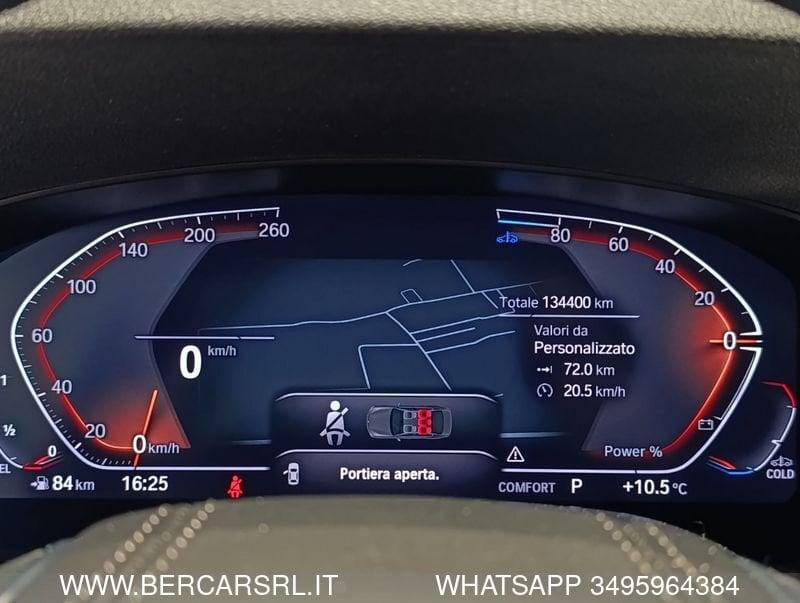 BMW Serie 5 520d 48V xDrive Business*LED*PACCHETTO LUCI*SEDILI IN PELLE*PDC*TELECAMERA*