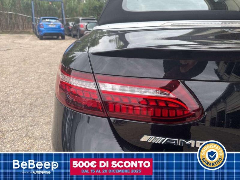 Mercedes-Benz Classe E Cbr E CABRIO 53 AMG MHEV (EQ-BOOST) 4MATIC + AUTO MY20