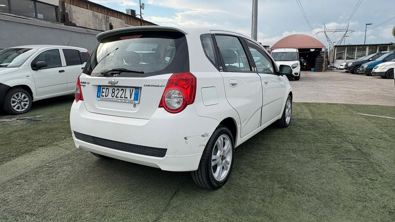 Chevrolet Aveo 1.2 BI-FUEL T48 | GPL O METANO B12D1 CC 1206 CV 84 KW 62 BERLINA, 5 P. (