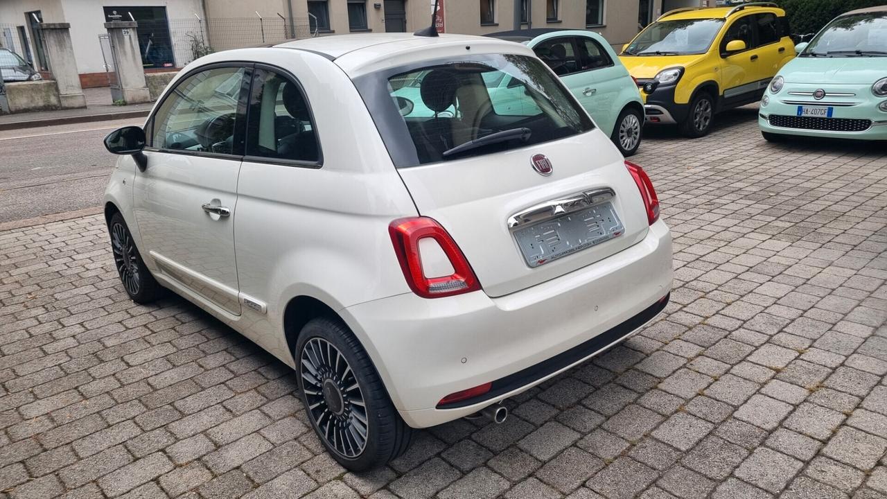Fiat 500 1.2 Lounge 69cv anno2019 km49000 neopat