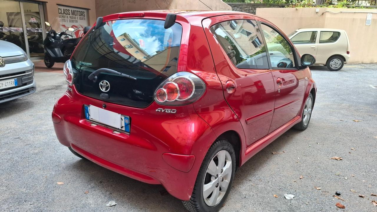 Toyota Aygo 1.0 12V VVT-i 5 porte Now Red Edition