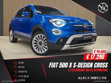 FIAT 500X 1.3 T4 150 CV DCT S-Design Cross