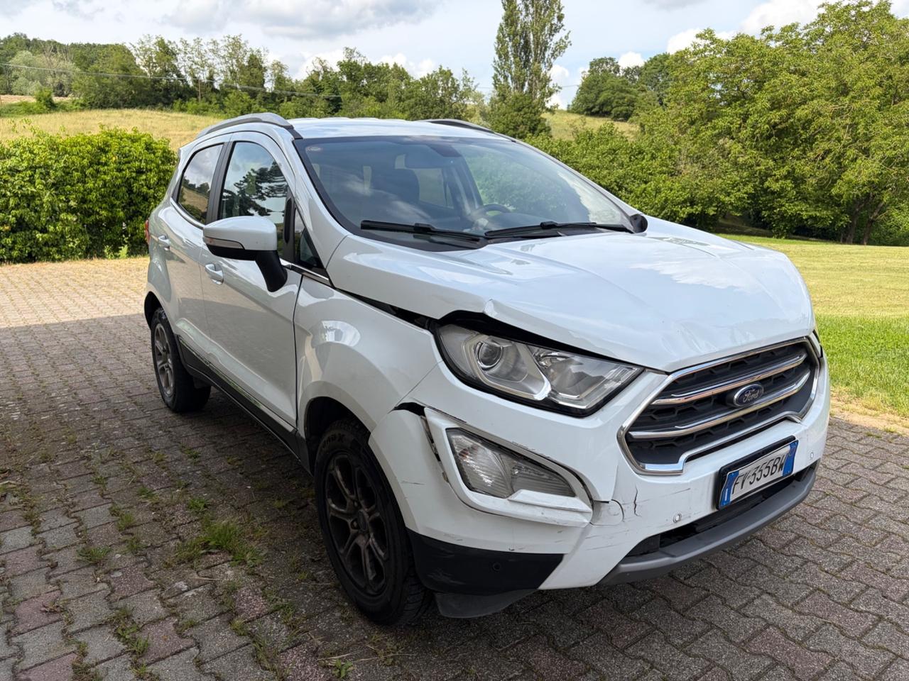 EcoSport 1.0 BENZINA 2019 79MILA KM INCIDENTATO