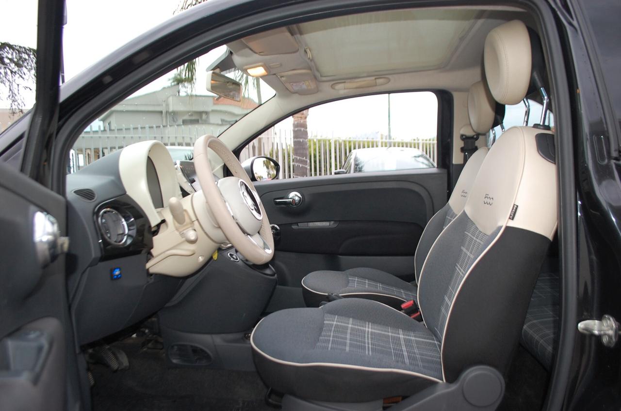 Fiat 500 1.2 Lounge Gpl 69CV Uff italy Navi Lega Tetto