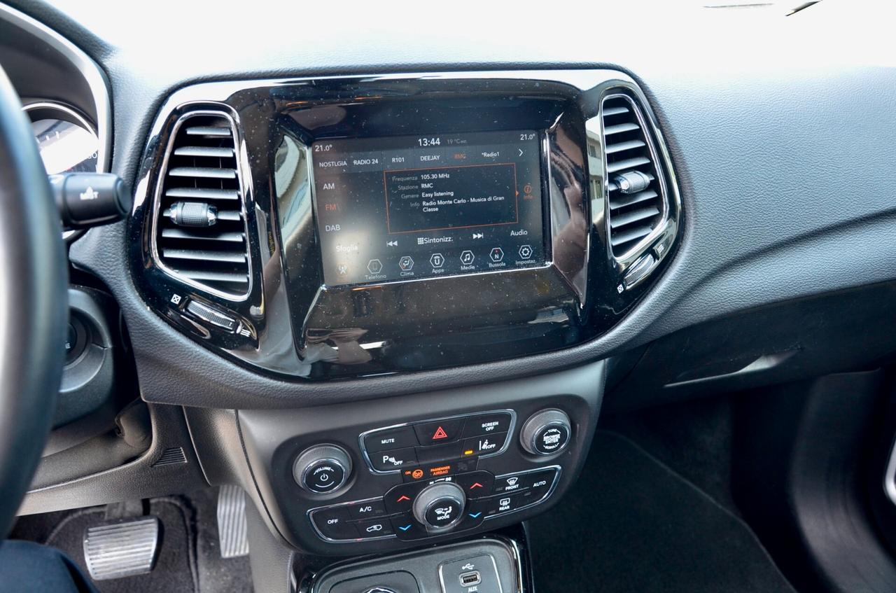 JEEP COMPASS 2.0 MJT LIMITED 4wd 140cv AUTO, UFF ITALIANA, SERVICE CON FATTURE, EURO 6B, PERMUTE
