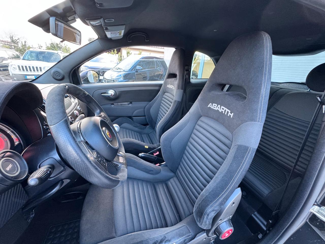 Abarth 595 1.4 Turbo T-Jet 180 CV Competizione CARBONIO SABELT FULL UNI PRO TAGLIANDI CERT