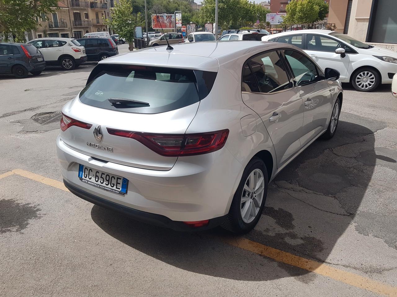 RENAULT MEGANE 1500 BLUEDCI 115 CV KM CERTIFICATI