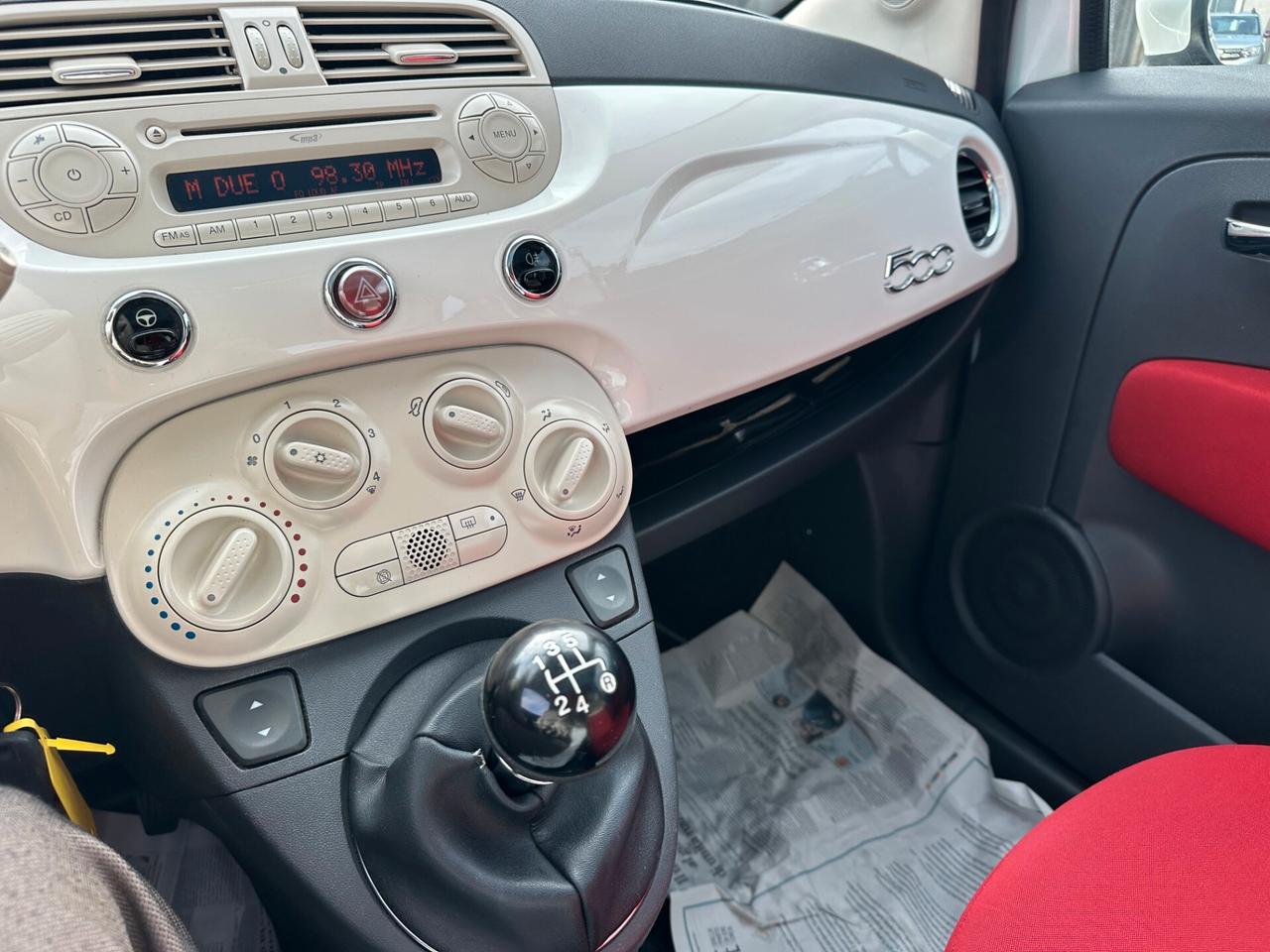 Fiat 500 1.2 Lounge 2010 Perlato Km 115.000