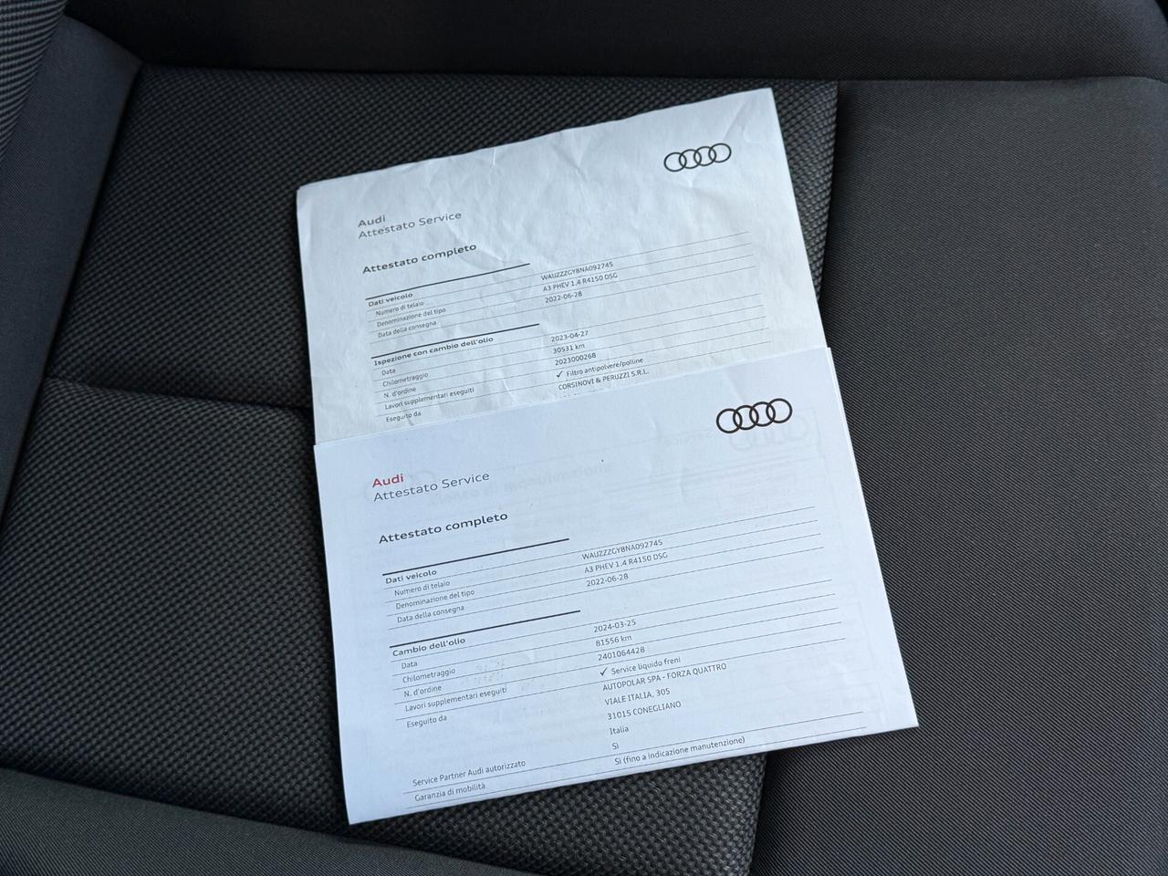 Audi A3 SPB 40 TFSIe Stronic COCKPIT CAMERA 2022