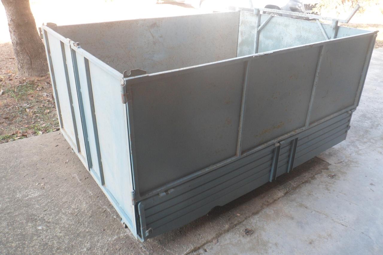 Piaggio Ape car p2/p3 solo cassone ribaltabile con soprasponde