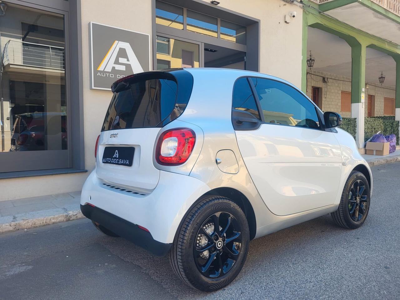 Smart ForTwo 90 Cv Turbo Twinamic Passion Navy Led Tetto Panor....