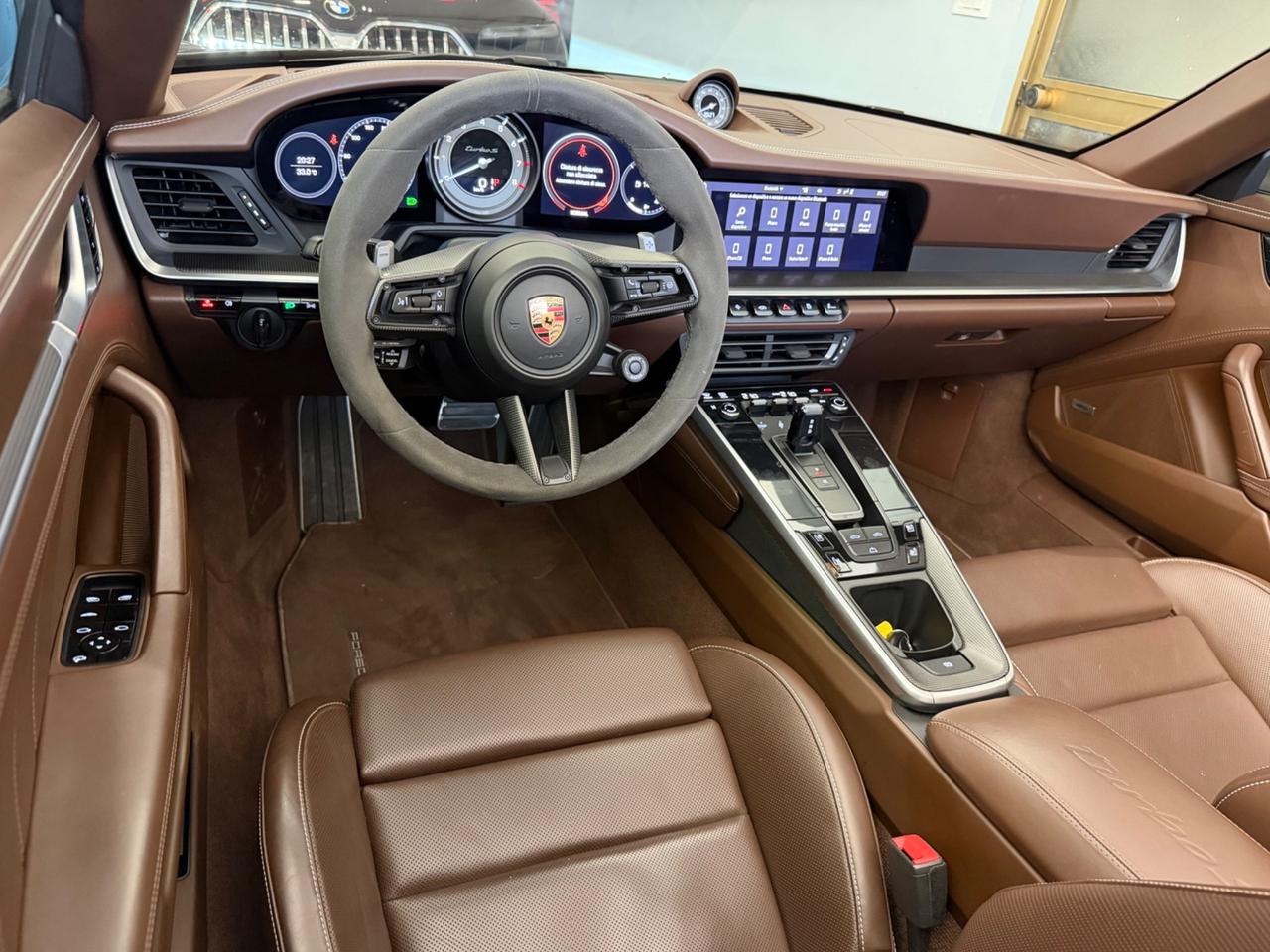 Porsche 911 Turbo S Cabriolet ufficiale italiana iva esposta