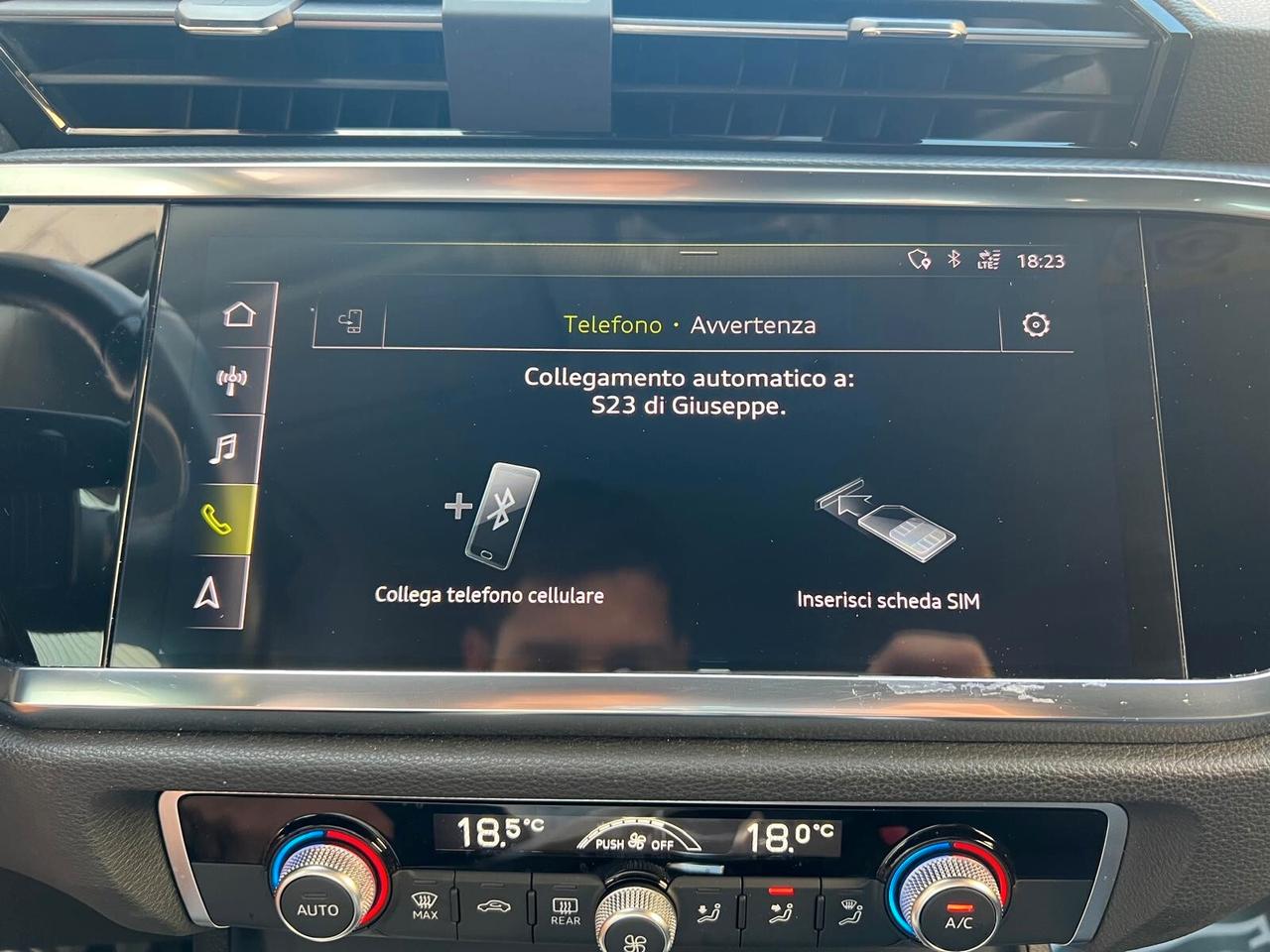 AUDI Q3 35 SPORTBACK 2.0 TDI 150CV NAVI CRUISE ANNO 2020