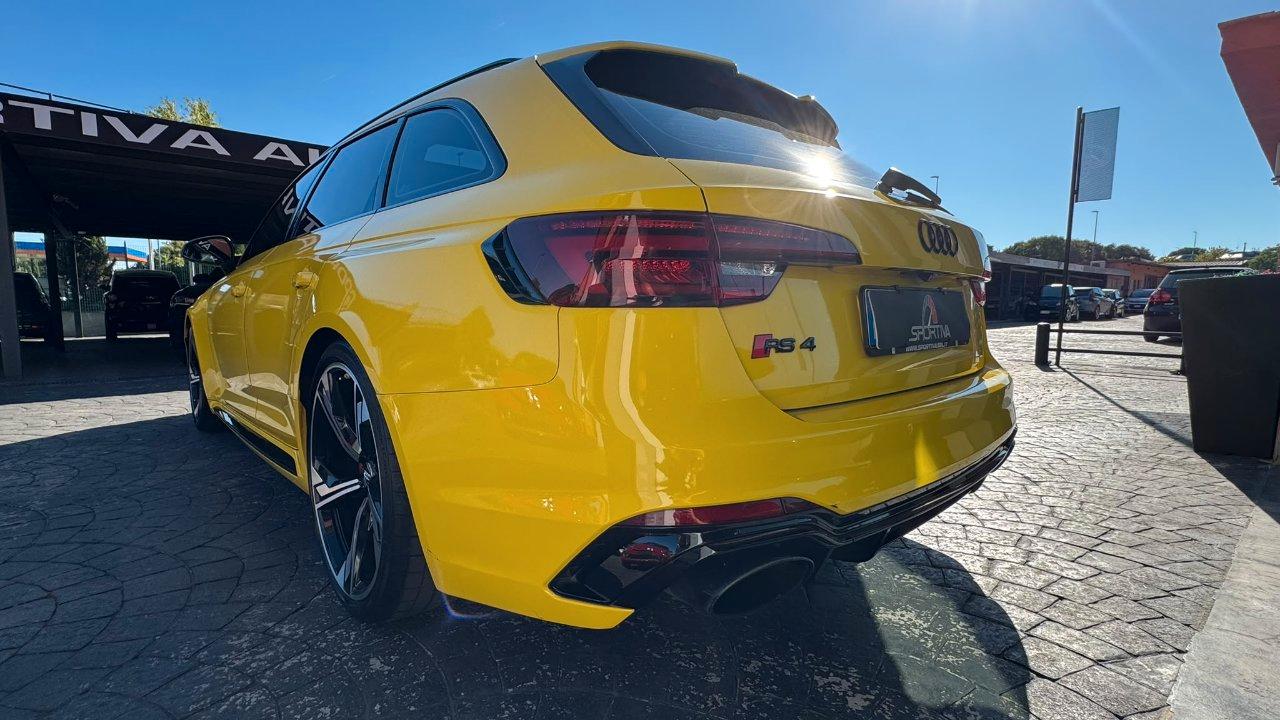 Audi SOLO MATRIMONI CON AUTISTA RS4 Avant 2.9 tfsi Exclusive edition Blu Nogaro quattro 450cv tiptronic