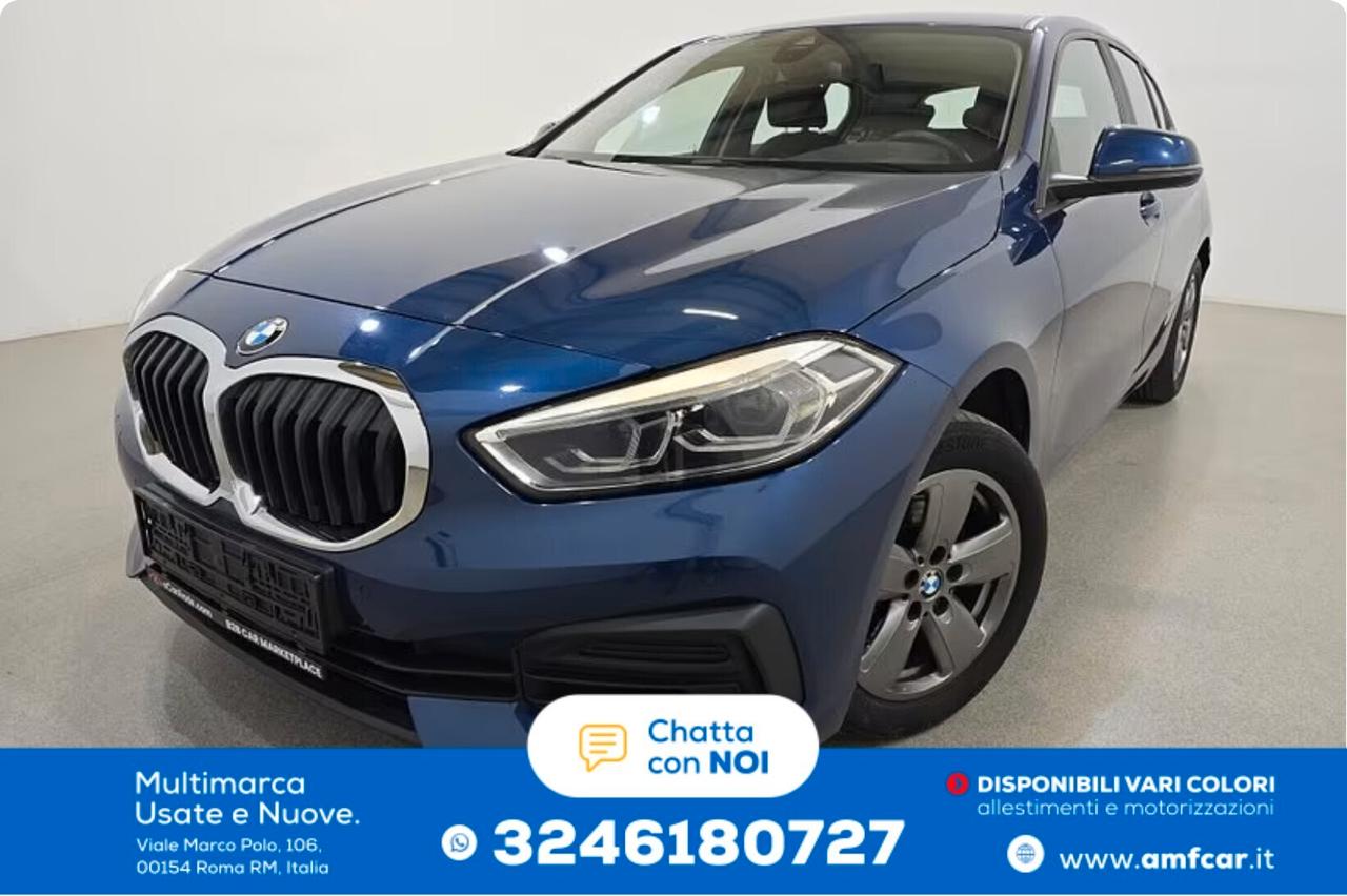 Bmw 116d 5p. Advantage cambio manuale 5 porte Navi