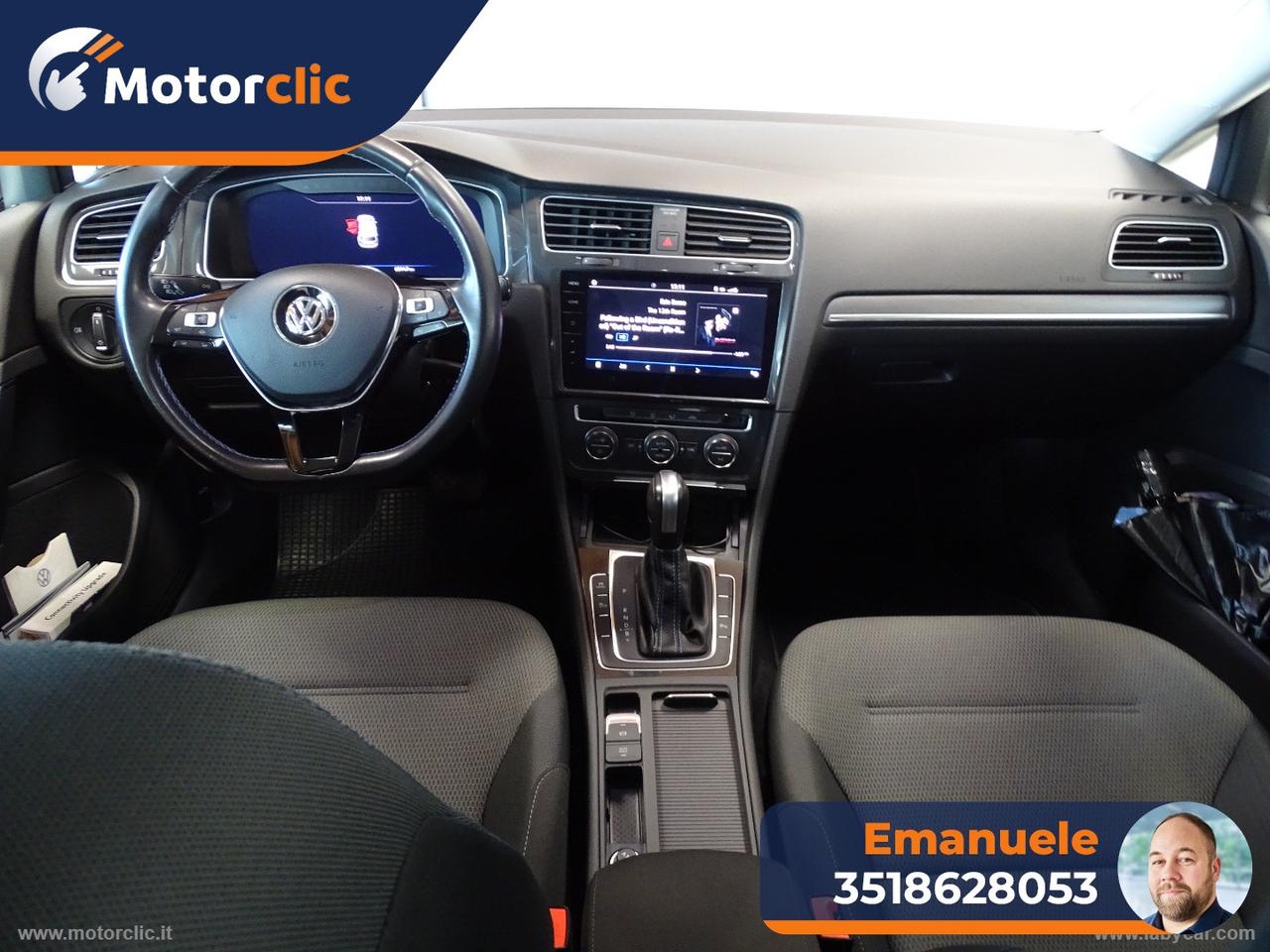 VOLKSWAGEN e-Golf 136 CV PREZZO REALE