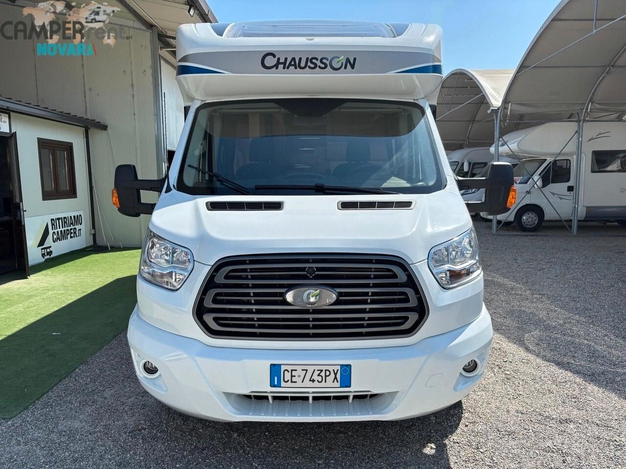 Chausson FLASH 628 EB - SEMINTEGRALE LETTO NAUTICO