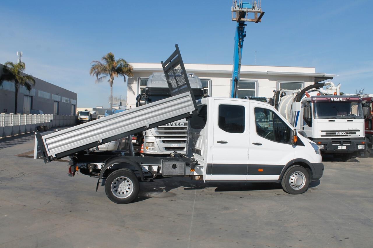 Ford TRANSIT 2.0 TDCI 170CV DOPPIA CABINA CASSONE RIBALTABILE