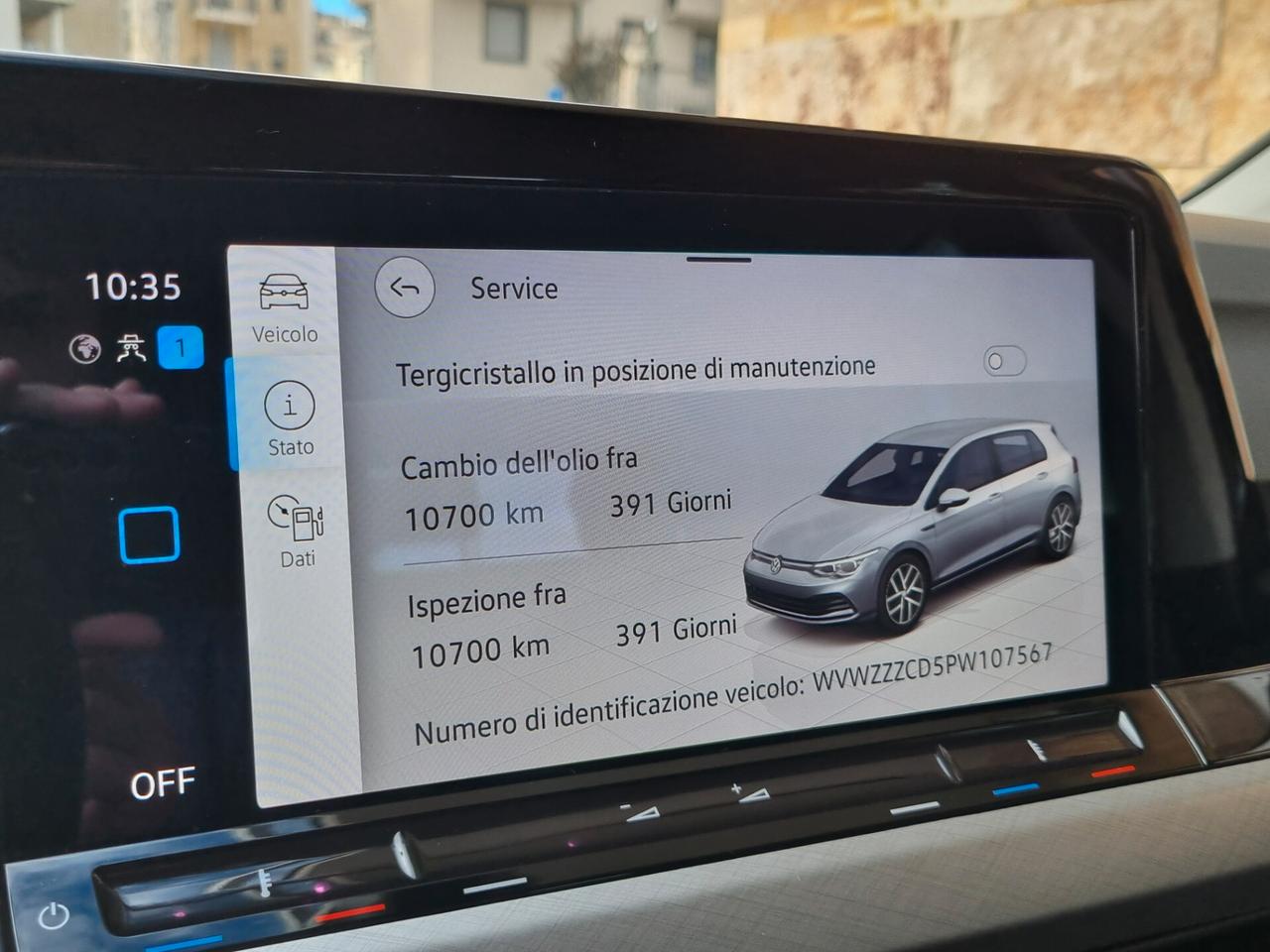 Volkswagen Golf VIII 1.0 tsi evo Life 110cv