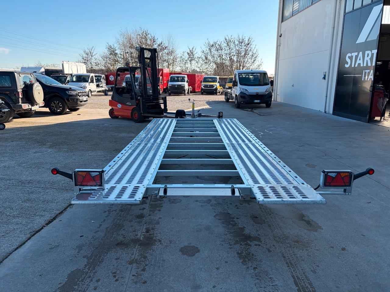 CARRELLO RIMORCHIO AUTO FURGONI 3000 KG