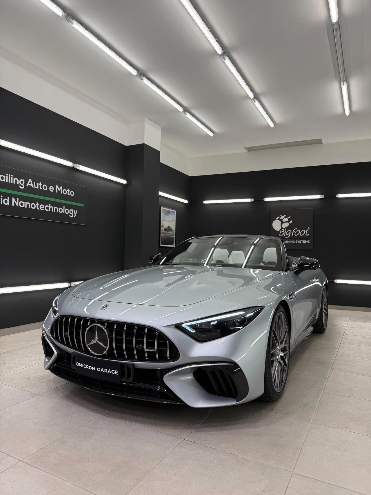 Mercedes-benz SL 63 AMG Argento High Tech