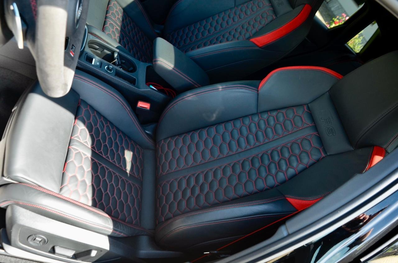 AUDI RS3 SPORTBACK 2.5 TFSI QUATTRO 400cv S-TRONIC, BOLLO E SUPER 2/27, UNICOPROPRIETARIO, TETTO, DYNAMIC PACK, MILLTEK, MATRIX, PERMUTE
