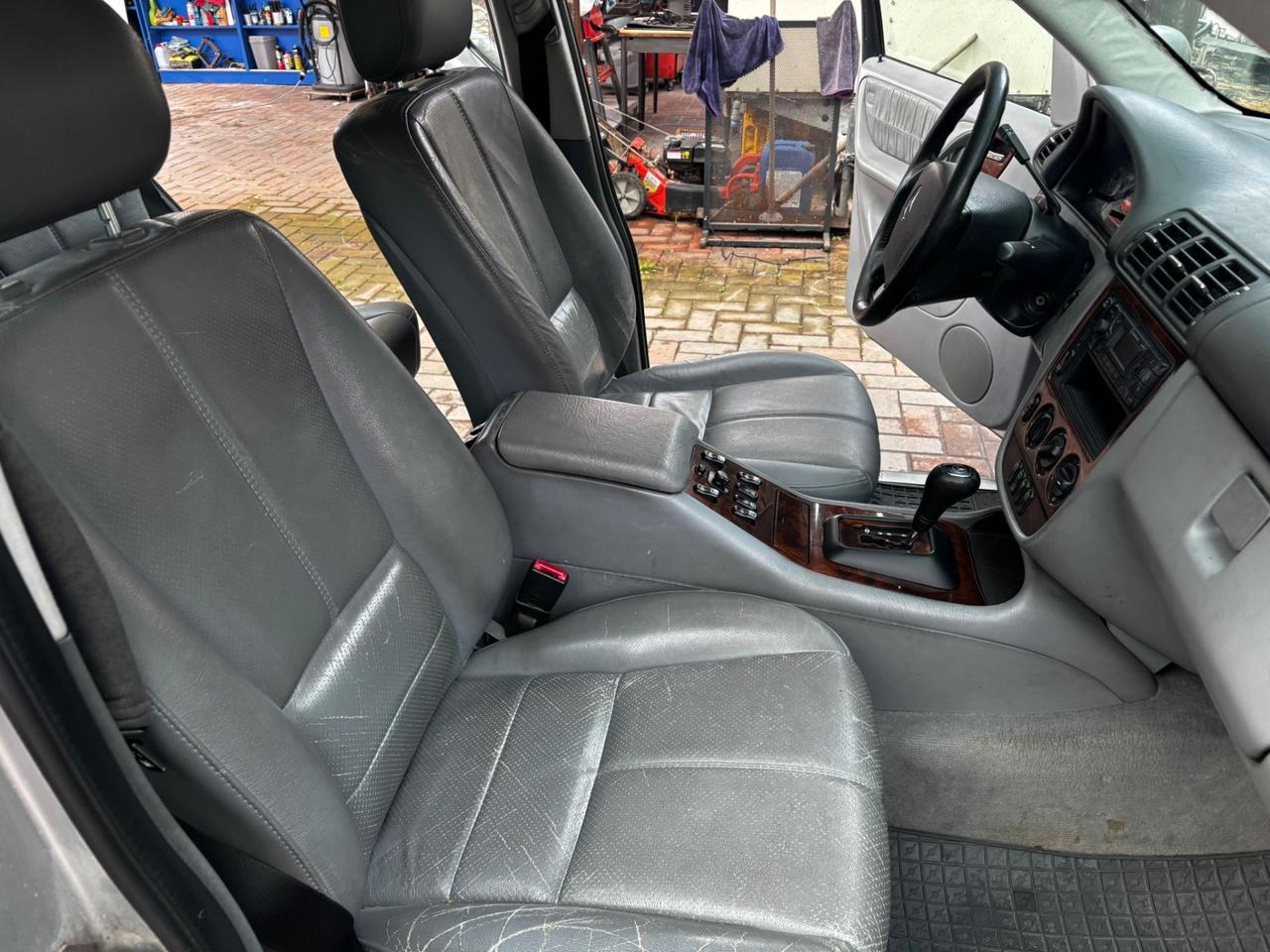 Mercedes-benz ML 320 cat GPL ISCRITTO ASI 7 POSTI UNICO PROPRIETARIO