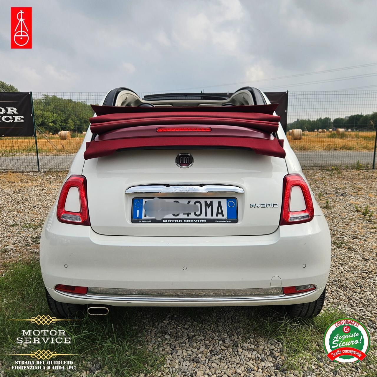 Fiat 500C Dolcevita 2 anni garanzia PREZZO FINALE REALE