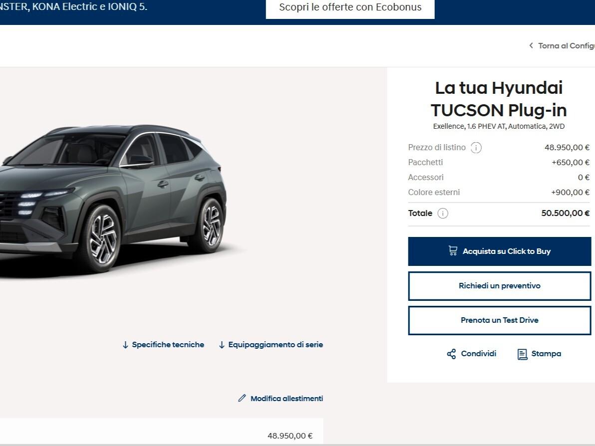 Hyundai Tucson 1.6 PLUG-IN Exellence