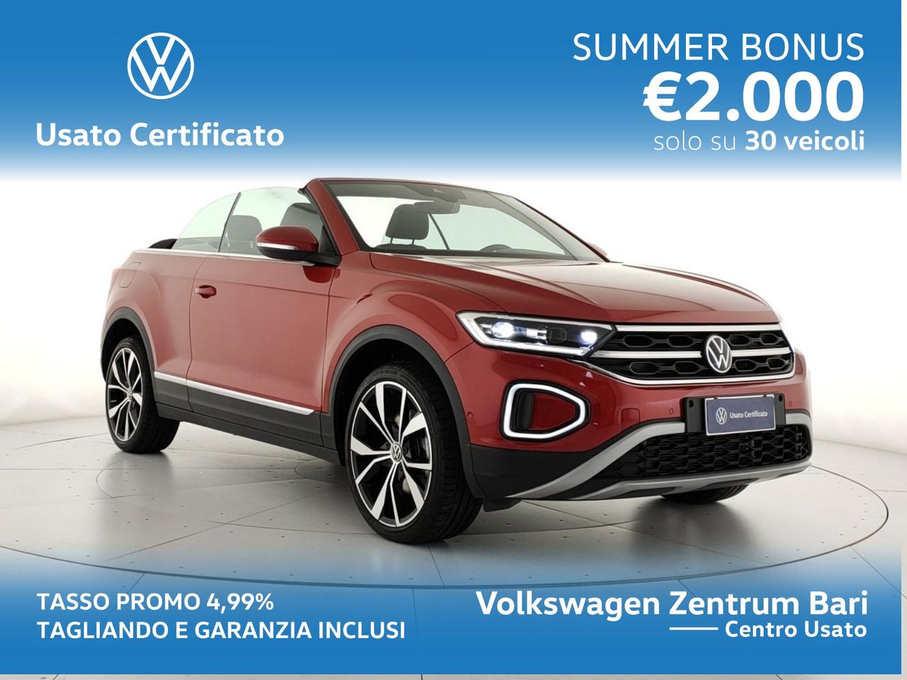 Volkswagen T-Roc cabriolet 1.5 tsi style dsg