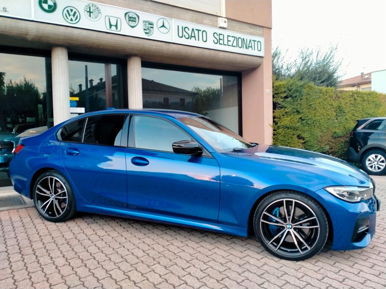 BMW 320 D MHEV 48V G20 4P MSPORT LEGA 19 / FRENI "M" / BI-LED / ASS.ADATTIVO / VOL. SEDILI RISC. / PACK COMFORT