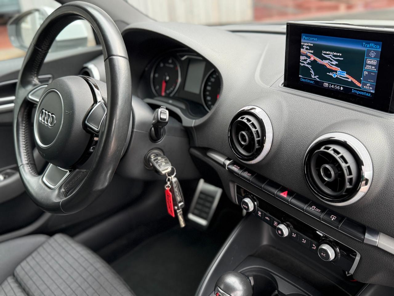 AUDI A3 CABRIO 2.0 TDI S-LINE AMBITION S-TRONIC 150CV