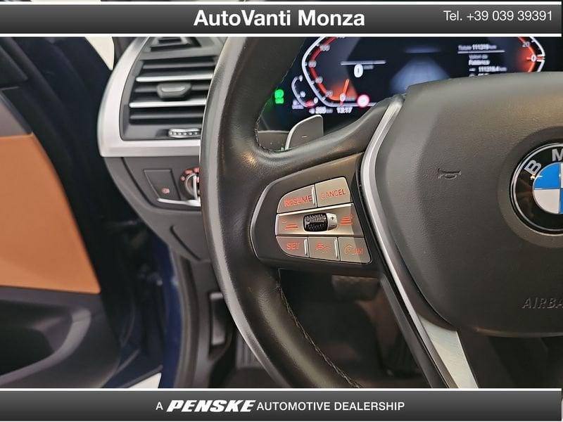 BMW X3 X3 sdrive18d mhev 48V auto