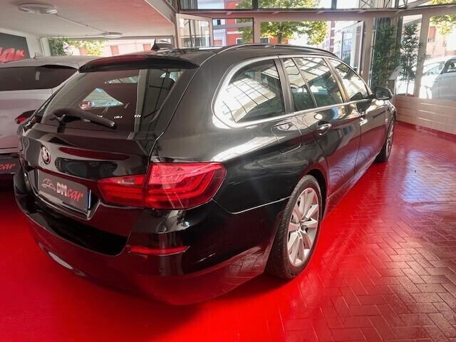BMW 520 D 184 CV TOURING LUXURY PELLE TOTALE AUTOMATICO NAVI CERCHI SEDILI ANT. A REGOLAZIONE ELETTRICA
