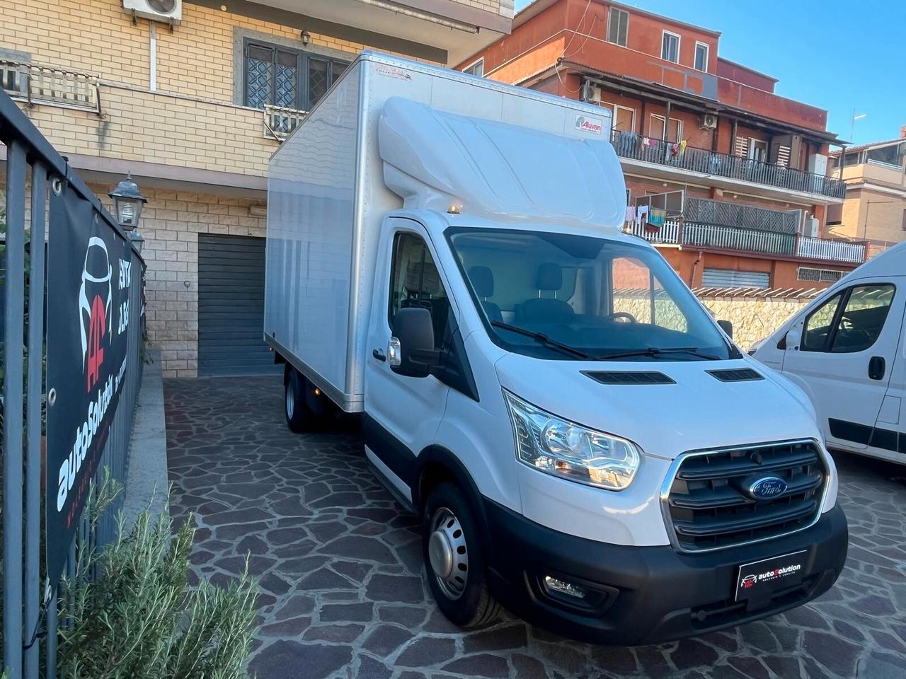 Ford Transit 350 2.0 EcoBl.MHEV170CV RWD PL-RG Cassonato Trend