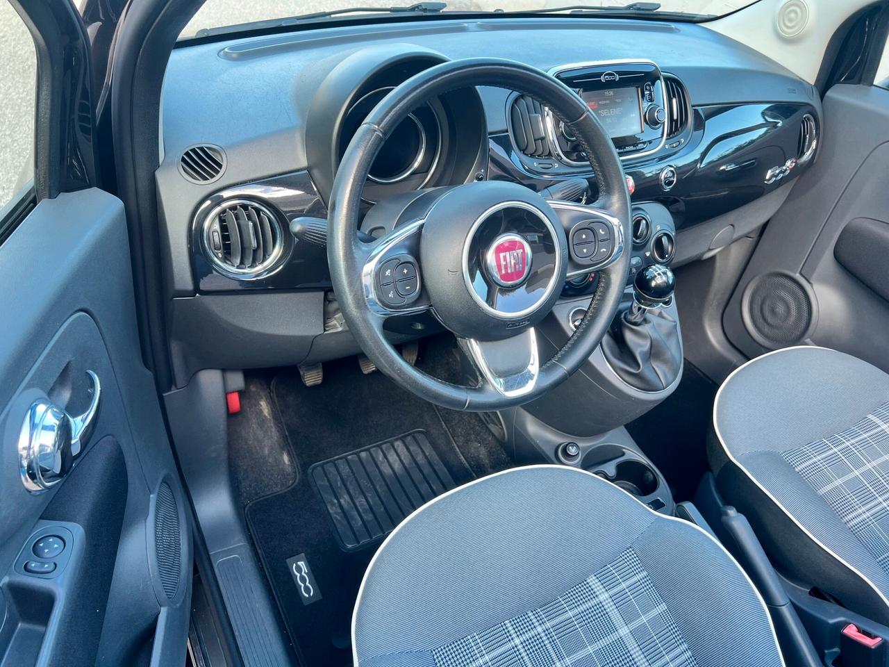 Fiat 500C CABRIO 1.2 Lounge 69cv CLIMA/TEL. PERFETTA!!