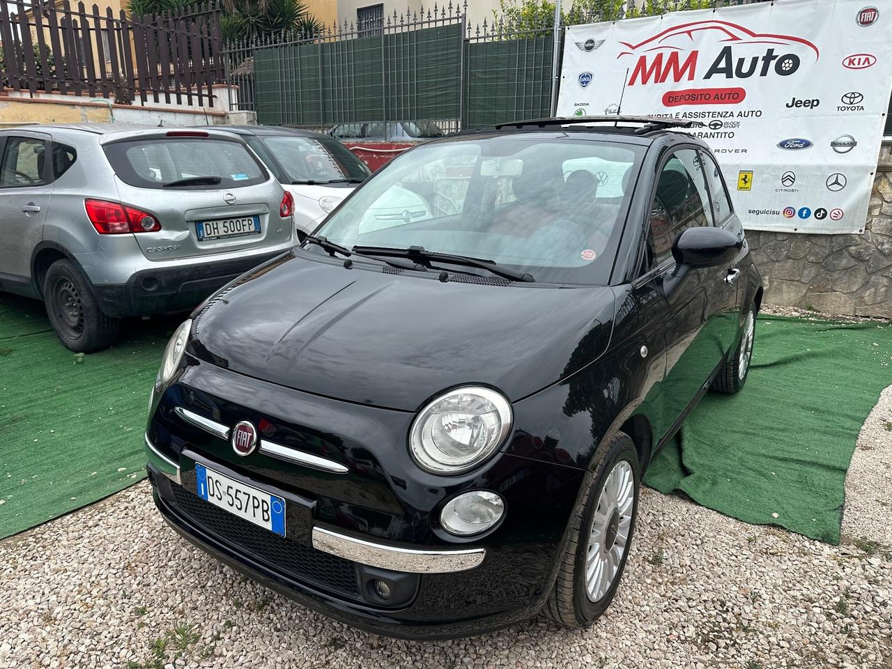 Fiat 500 1.3 diesel 2008 tetto apribile GARANTITA