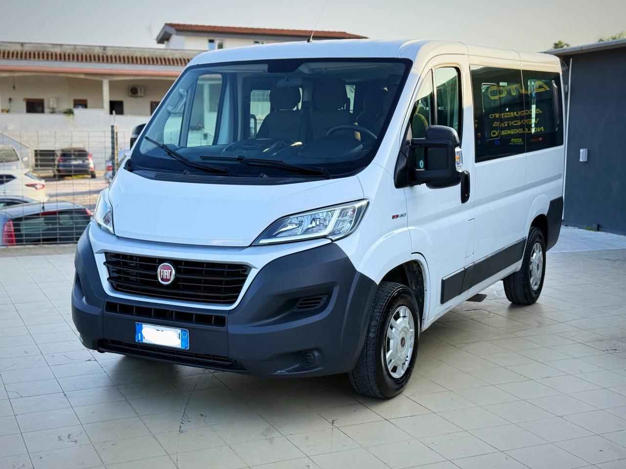 Fiat Ducato 30 2.3 MJT 130CV PC-TN Furgone Vetrato Garanzia 12 Mesi
