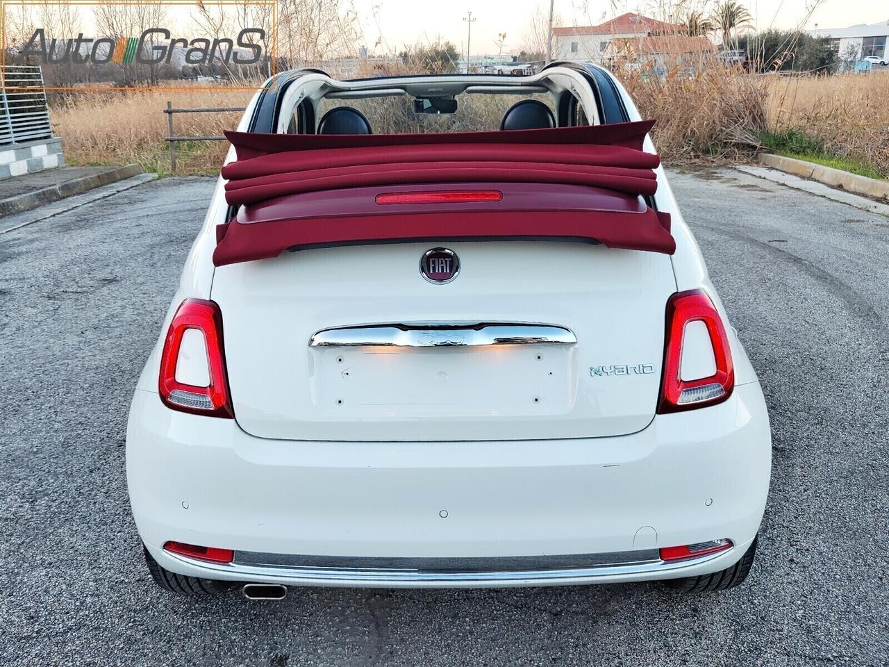 Fiat 500C 500 Hybrid 1.0 04/21 Bianco Cabrio