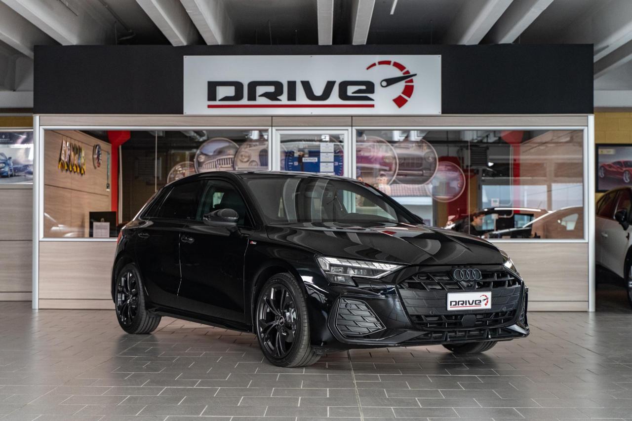 Audi A3 Sportback 1.5 tfsi mhev S line edition 150cv s-tronic