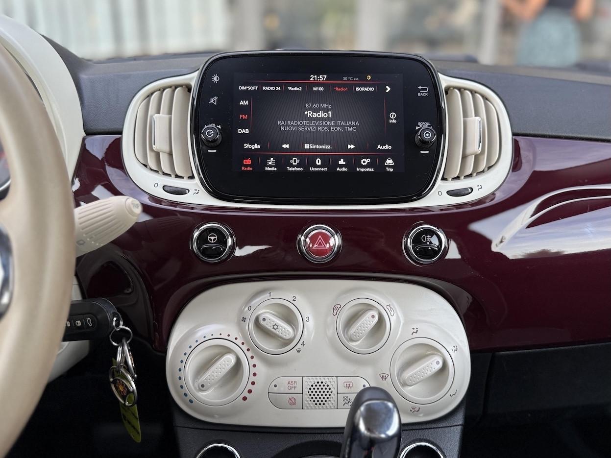 Fiat 500 1.2 Benzina 69CV E6 Neo. Automatica - 2021