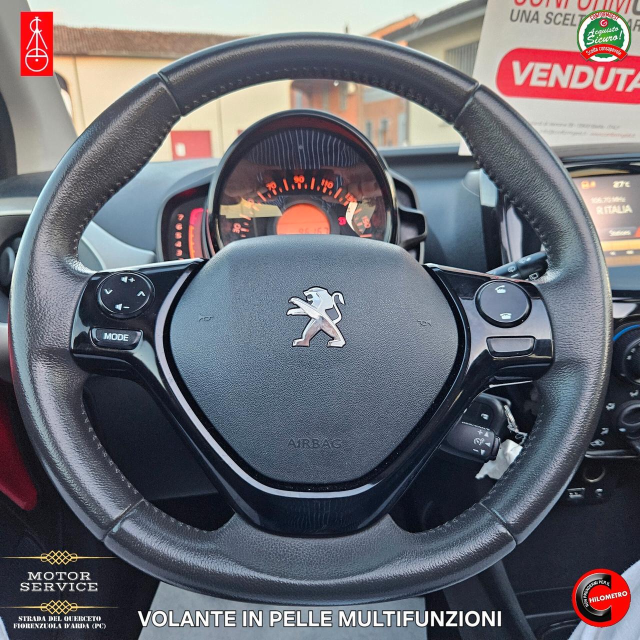 Peugeot 108 ALLURE CABRIO 82 5 porte DA 79€ MESE