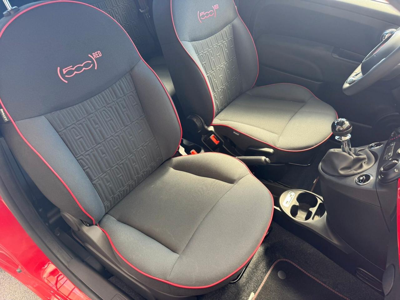 Fiat 500 1.0 Hybrid Red