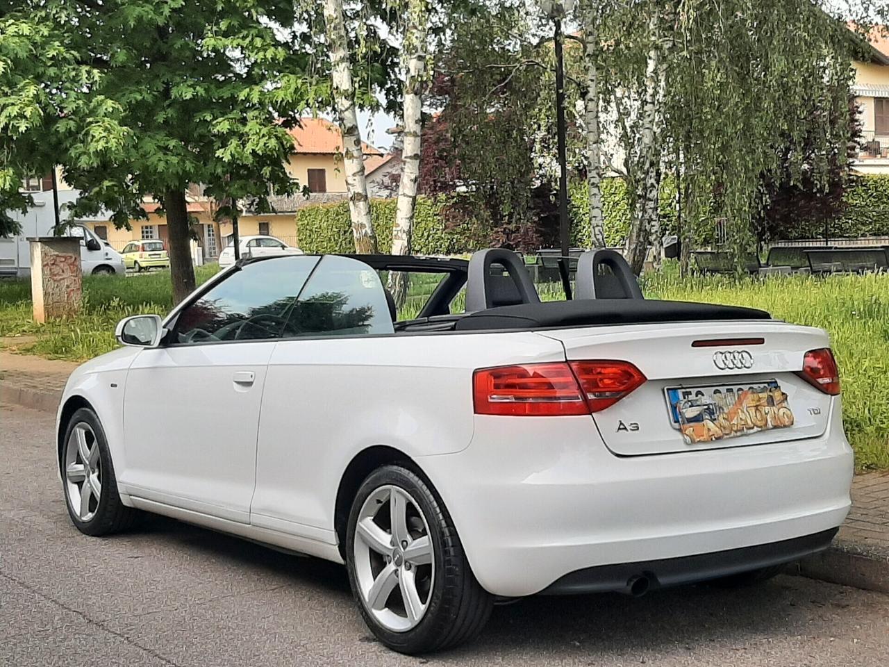 Audi A3 Cabrio 1.6 TDI 105 CV CR Ambition KM 160 MILA