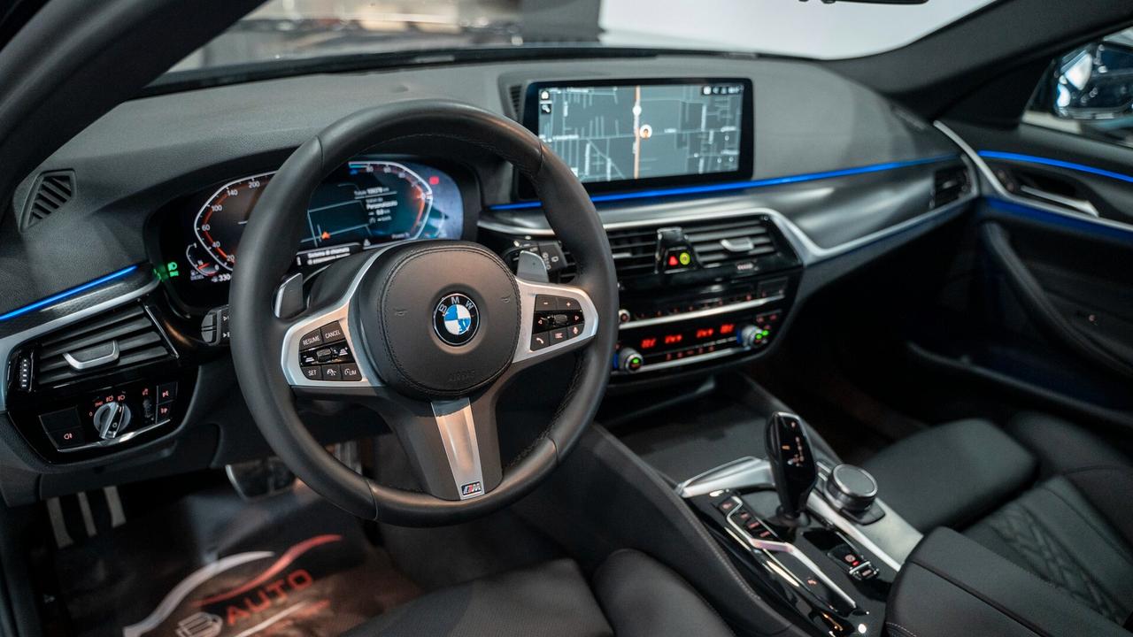 Bmw 520 D MHEV 48V TOURING MSPORT PACK LUCI PELLE NAVI FULL OPTIONAL