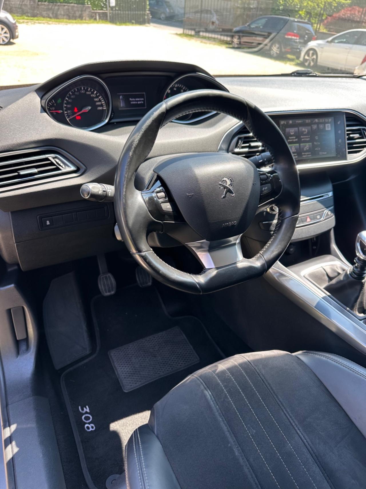 Peugeot 308 1.6 THP 155 CV ACTIVE KMCERT GARANZ UNICOPR