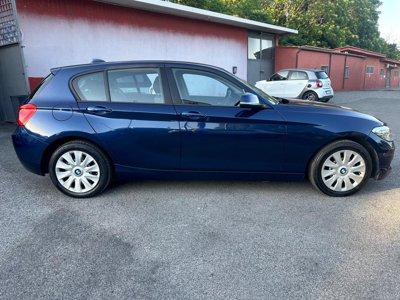 Bmw 116 116d 5p. Efficient Dynamics Sport Navi Shadow Blue Distribuzione e Service