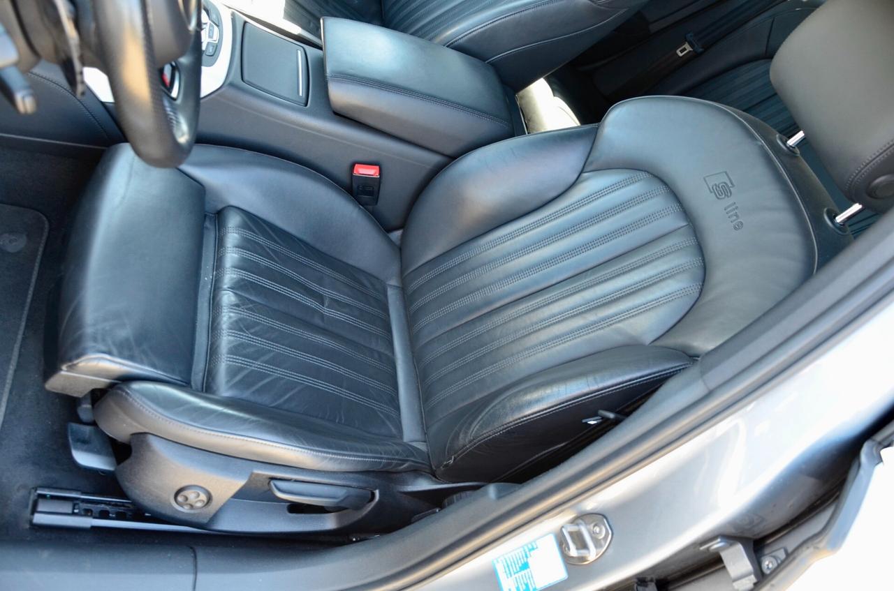 AUDI A6 3.0 TDI S-LINE INT+EXT QUATTRO 218cv S-TRONIC, UFF ITALIANA, EURO 6B, XENO, 20", PELLE, PERMUTE